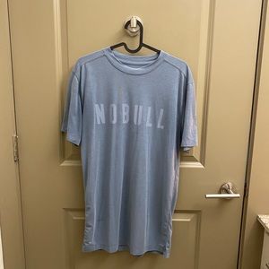 blue nobull workout shirt